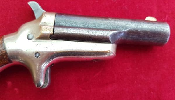A scarce American Colt no 3.  rim-fire derringer in obsolete .41 rimfire calibre. C.1875. Ref 1579..